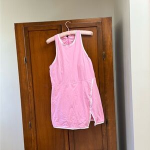 All in Motion Pink Activewear dress under shorts w/pocket back zip XXL